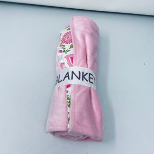 TREND LAB**Blooming Pink Baby Blanket**30”x40”